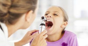 بزرگی لوزه ها و آدنوییدها (لوزه سوم) :